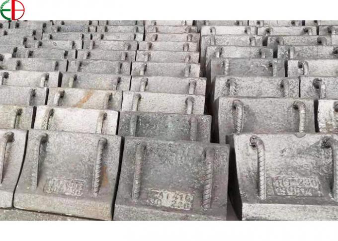 AS 2027 High Hardness High Cr White Iron Casting of Lifter Bar for Mill Parts