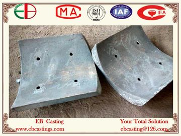 China Nihard Cast Wear Iron Plates  600x500x120mm  ASTM A532 EB20055 supplier