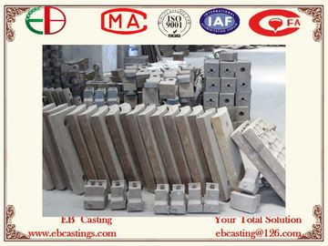 Chine Les revêtements de moulin d'ASTM A532 pour le ciment fraisent dia.3.8 X 13m avec la dureté HRC56 EB5001 fournisseur