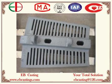 China Good Finish Cement Mill Grate Liner Plates Slot Width Only 6mm ZG50Cr5Mo EB5011 supplier