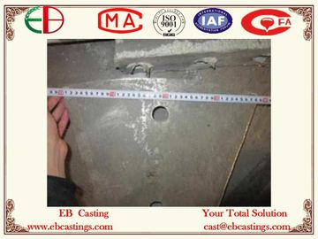 China Cr12Mo High Wear Blind Liners for Cement Mill diameter 4.2 x 13m HRC50 EB5007 supplier