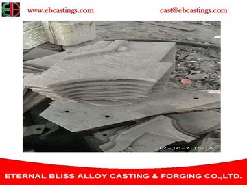 Chine Pièces de machines lourdes résistantes à l'usure d'usine de ciment moulant le plat de processus de revêtement de broyeur à boulets pour les machines d'extraction EB5277 fournisseur