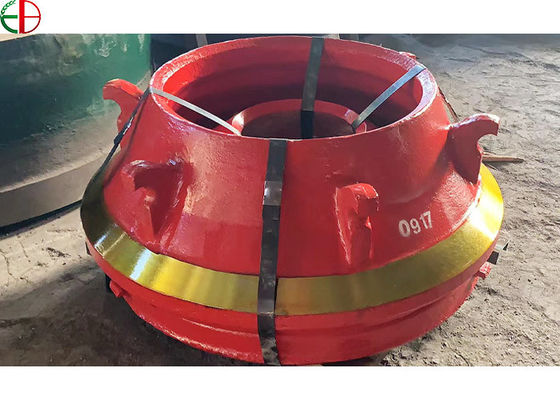 China Customized High Mn Crusher Wear Part Mantles and Concaves for Cone Crusher​ supplier