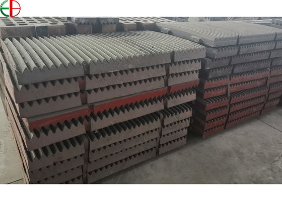 China Alloy Steel Fixed Jaw Plates Crusher Wear Parts Jaw Crusher Spares Liner Plate supplier