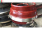 Mn18Cr2 Cone Crusher Spare Parts Mantle and Concave High Mn Crusher Wear Castings supplier