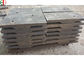 45-260HRC Cr-Mo Steel Alloy Casting Wear Resistant Coal Mill Liner Plate supplier