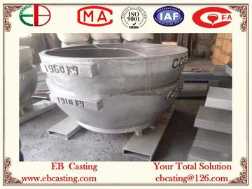 China Cast Steel Melting Pot for Melting Aluminum EB4058 supplier
