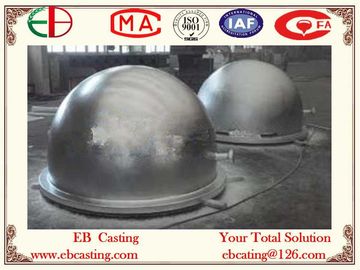 China Melting Pot Crucible Castings 2.5 tons Per Unit EB4055 supplier