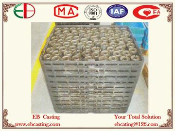 China Cestas inoxidáveis do aço de molde que carregam as peças pequenas nos fornos EB22137 do tratamento térmico fornecedor