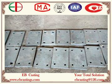 China X120 Mn12 Wear  Steel Plate Castings for High Abrasion Application EB20050 supplier