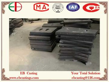 Chine Revêtements abrasifs de Shell de revêtement Ni-dur de fonte d'AS2027 NiCr4-600 et revêtements d'extrémité pour des moulins de charbon fournisseur