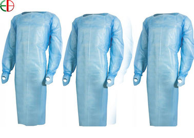 Chine Robe patiente d'habillement d'hôpital, robe jetable d'isolement, S pour tout vêtement d'isolement de taille fournisseur